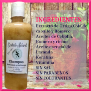 SHAMPOO ANTICAIDA ANTICASPA