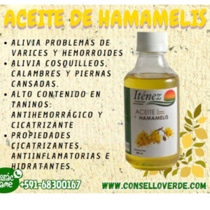 ACEITE HAMAMELIS
